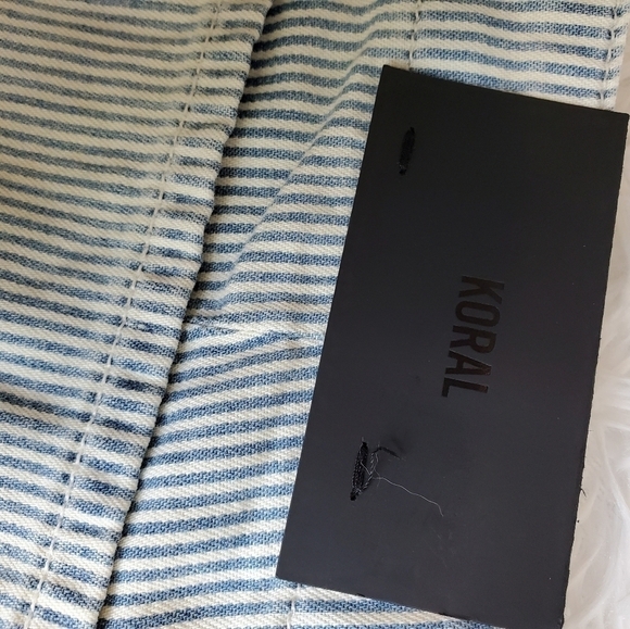 NWT Koral hi-rise pinstripe crop jeans Sz. 31 - Picture 7 of 7